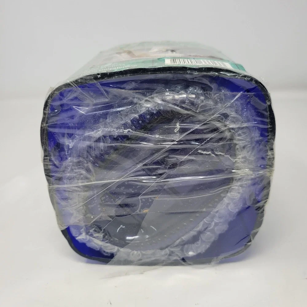Lady Suzanne 4 Piece Vintage Bathroom Set Cobalt Blue Ribbed Polystyrene New